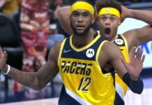 NBA: Ta sekwencja rozpaliła trybuny. Lance Stephenson w akcji!