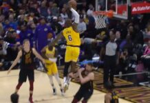 NBA: Ale winda! 37-letni LeBron zajrzał do kotła?!