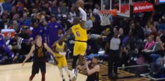 NBA: Ale winda! 37-letni LeBron zajrzał do kotła?!