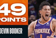 Wyniki NBA: 49 punktów Bookera, 39 oczek LaVine’a, Raptors walczą o play-offy