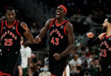 Wyniki NBA: 40 punktów Siakama! Celtics, Bulls i Warriors przegrywają, kontuzja Mobley’a