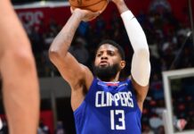 Wyniki NBA: Decydujący blok Giannisa, świetny powrót George’a, Lakers poza turniejem!