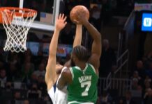 NBA: Jaylen Brown chciał zakończyć karierę rywala! (video)