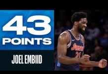 Wyniki NBA: 43 punkty Embiida, triple-double Jokicia, kolejne porażki Bulls i Lakers