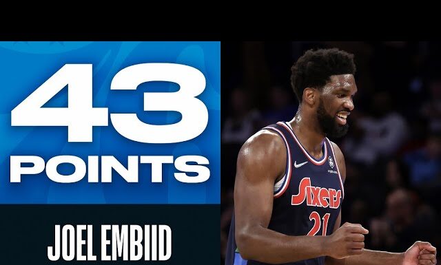 Wyniki NBA: 43 punkty Embiida, triple-double Jokicia, kolejne porażki Bulls i Lakers