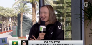 Iga Świątek na meczu NBA. Była gwiazdą wieczoru Iga Świątek