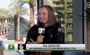 Iga Świątek na meczu NBA. Była gwiazdą wieczoru Iga Świątek