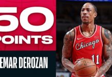 Wyniki NBA: 50 punktów DeRozana, 44 Giannisa! Wielki mecz na Brooklynie, sensacja w Detroit