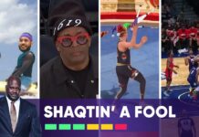 NBA: Żongler Jokić, dramat Melo i muzyczka z Benny Hilla w Shaqtin’ A Fool!