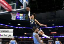 NBA: Cóż to był za plakat! Hayes zdemolował Adamsa! (video)