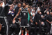 Wyniki NBA: Ruszył turniej play-in! 34 punkty Irvinga. Nets nie dali szans Cavaliers. Wolves lepsi od Clippers!