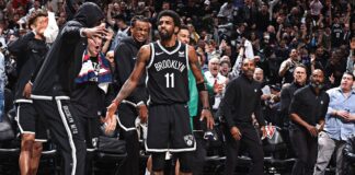 Wyniki NBA: Ruszył turniej play-in! 34 punkty Irvinga. Nets nie dali szans Cavaliers. Wolves lepsi od Clippers!