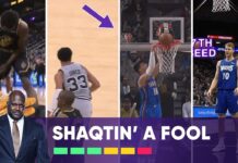 NBA: Poślizgi, wpadki i punkty do własnego kosza w nowym Shaqtin’ A Fool!