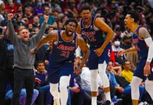 Wyniki NBA: Rzut na zwycięstwo Embiida! 41 punktów DeRozana i niespodzianka w Milwaukee. Celtics znów wygrali z Nets!