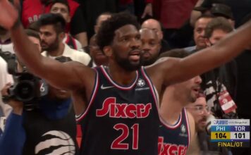 NBA: Joel „Bestia” Embiid. Zawstydził Siakama (WIDEO)