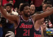 Wyniki NBA: 50 punktów Embiida i 49 oczek Bane’a! Problemy Sochana, Doncić z triple-double przed przerwą