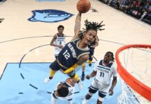 NBA: Wsad Play-offów?! Morant prawie PRZESKOCZYŁ obrońcę!