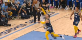 NBA: To nie powinno się wydarzyć. Kolejny brzydki faul i poważne osłabienie Warriors