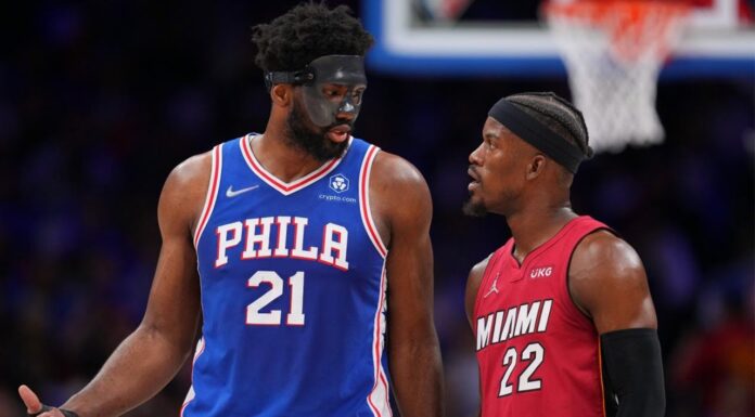 Wyniki NBA: 40 punktów Butlera, 35 Bookera. 76ers i Mavs wyrównują!