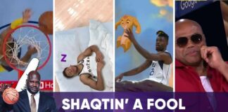 NBA: Giannis idzie spać, Booker jak kula od kręgli i muzyczka z Benny Hilla w najnowszym Shaqtin’ A Fool!