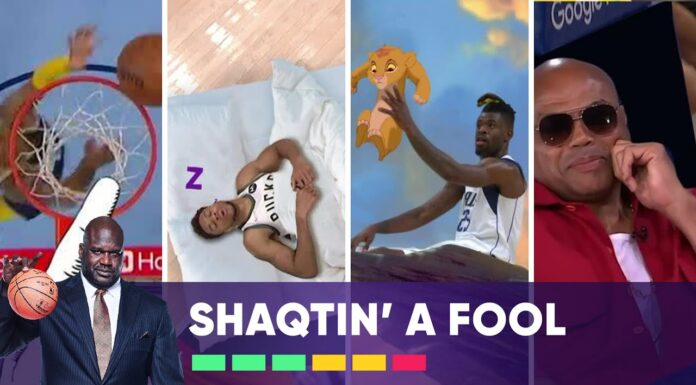 NBA: Giannis idzie spać, Booker jak kula od kręgli i muzyczka z Benny Hilla w najnowszym Shaqtin’ A Fool!