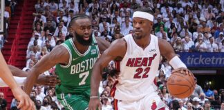 Wyniki NBA: 41 punktów Butlera. Heat biorą Game 1 kosztem osłabionych Celtics