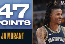 Wyniki NBA: Celtics odpowiedzieli w wielkim stylu, 47 punktów Ja Moranta!