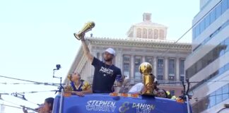 NBA: Wielka mistrzowska feta w San Francisco. Warriors przejechali ulicami miasta