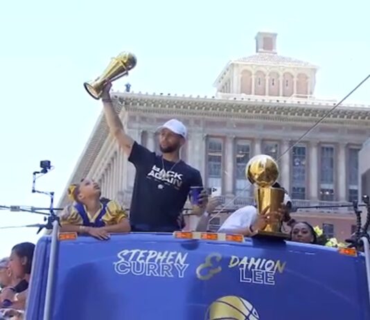 NBA: Wielka mistrzowska feta w San Francisco. Warriors przejechali ulicami miasta