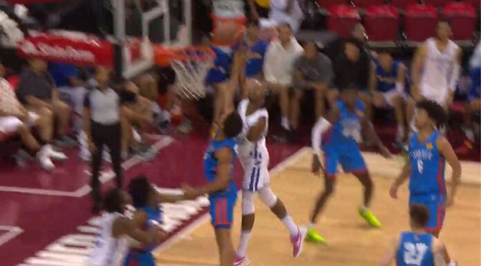 NBA: Kuminga szaleje w Lidze Letniej. Najlepszy wsad rozgrywek?