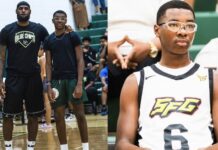 NBA: Drugi syn LeBrona zaskakuje! Bryce James w rok urósł ponad 20 centymetrów!