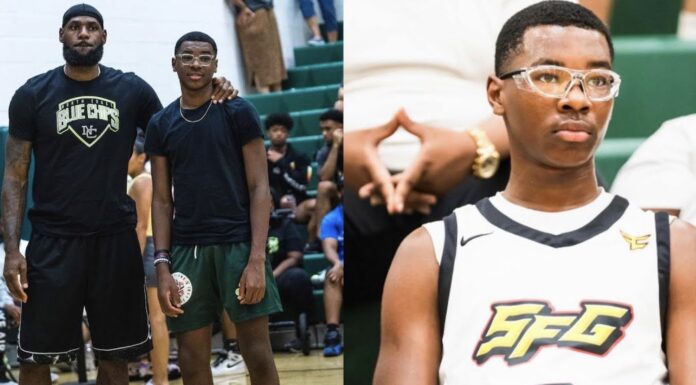 NBA: Drugi syn LeBrona zaskakuje! Bryce James w rok urósł ponad 20 centymetrów!