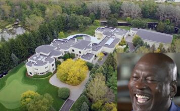 Zobacz dom Michaela Jordana, którego nie może sprzedać od 10 lat. Sala z boiskiem do koszykówki i siłownia, to nic!