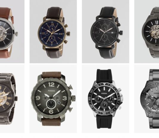 Zegarki Fossil za połowę ceny!