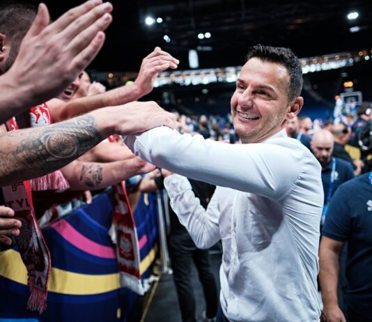EuroBasket: Milicić wpadł w euforię! Tak Polacy przypieczętowali awans (VIDEO)