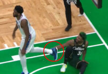 NBA: Embiid chciał złamać rękę Smarta? Było gorąco