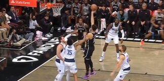 NBA: Kuriozalny rzut Simmonsa. Nie trafił z bliska nawet w obręcz!