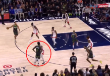 NBA: Co robił Anthony Edwards? To zachowanie tylko doleje oliwy do ognia (wideo)