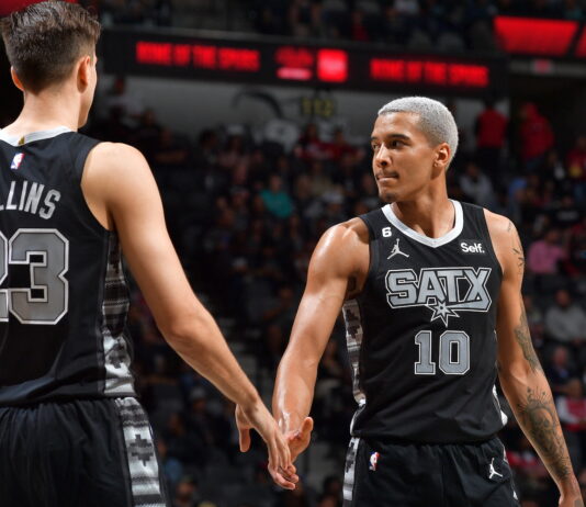 Wyniki NBA: Wrócił Sochan, szalona końcówka dla Spurs! 42 punkty Gilgeousa-Alexandra, 11 trójek Lillarda