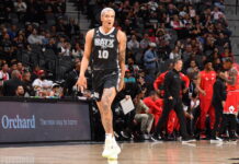 NBA: Nagranie z Sochanem podbija internet, a co z kolorowymi włosami?