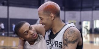 NBA: Jeremy Sochan od razu złapał z nim wspólny język. Zostali kumplami