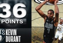 Wyniki NBA: Wielkie rzuty Holidaya i George’a. Historyczna seria Duranta