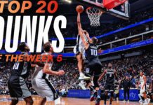 NBA: Sochan w zestawieniu najlepszych wsadów tygodnia w NBA!