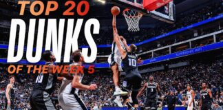 NBA: Sochan w zestawieniu najlepszych wsadów tygodnia w NBA!