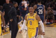 NBA: Lakers wygrywają, Westbrook zbiera pochwały