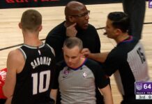 NBA: Wściekły trener Kings rzucił się na sędziego