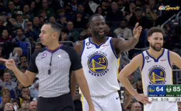 NBA: Kibic wyrzucony z trybun. Miał grozić gwiazdorowi Warriors