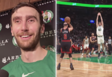 NBA: Zawodnik Celtics ma ciekawy sposób na obronę trójek. Statystyki imponują!