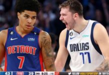 Wyniki NBA: 35 punktów Doncicia nie wystarczyło. Nowy bohater Pistons