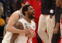 Wyniki NBA: Uraz Anthony’ego Davisa, Kyrie Irving trafia na zwycięstwo!